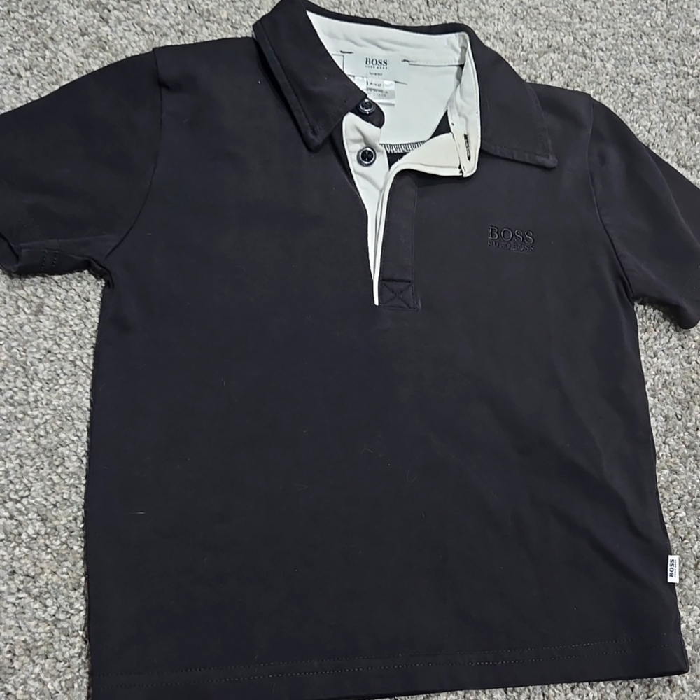 4T Hugo Boss Boys Polo Shirt